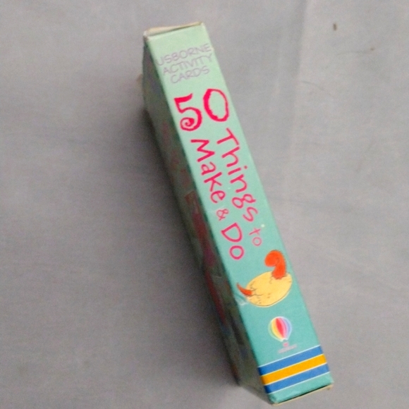 50 Things To Make and Do USBorne Activities Cards - Picture 3 of 5